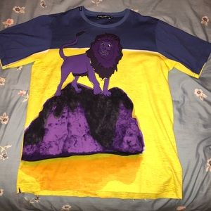 Dolce & Gabbana men’s lion t shirt size 50